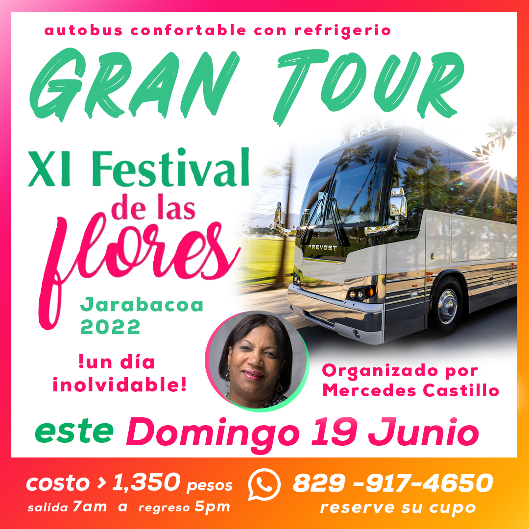 Tour Festival de Las Flores Jarabacoa 2022