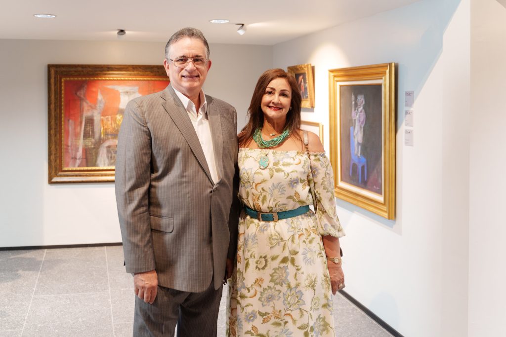 Fernando Báez Guerrero y Nancy Tavárez de Báez