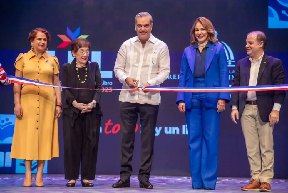 Presidente Luis Abinader inaugura la XXV Feria Internacional del Libro Santo Domingo 2023